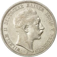 Munten, Duitse staten, PRUSSIA, Wilhelm II, 2 Mark, 1904, Berlin, ZF, Zilver