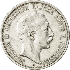 Coin, German States, PRUSSIA, Wilhelm II, 2 Mark, 1905, Berlin, EF(40-45)