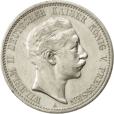 Coin, German States, PRUSSIA, Wilhelm II, 2 Mark, 1905, Berlin, EF(40-45)