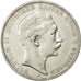 Coin, German States, PRUSSIA, Wilhelm II, 3 Mark, 1909, Berlin, EF(40-45)