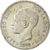 Coin, Spain, Alfonso XIII, 5 Pesetas, 1898, EF(40-45), Silver, KM:707