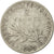 Moneda, Francia, Semeuse, 2 Francs, 1900, Paris, BC+, Plata, KM:845.1