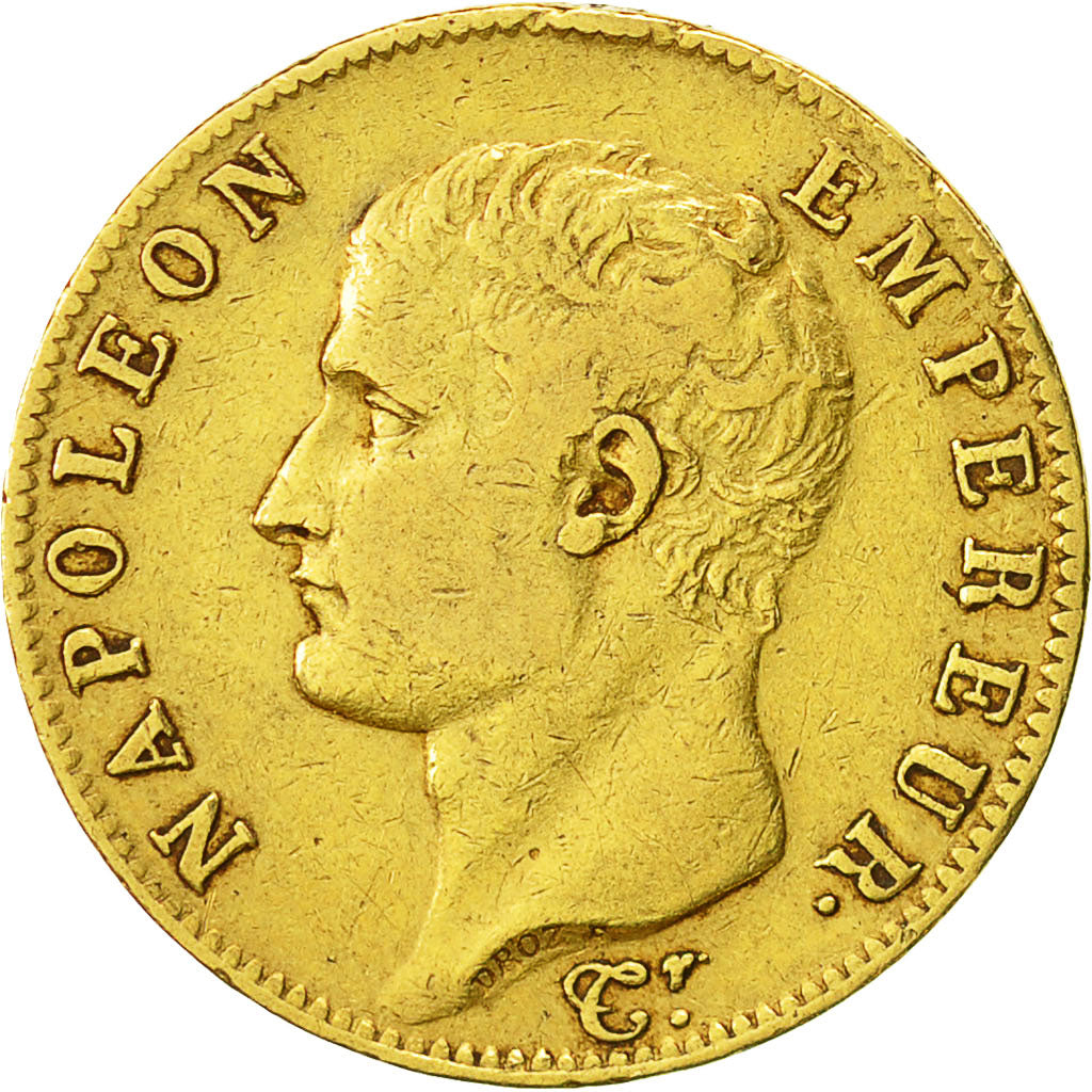 Monnaie, France, Napoléon I, 20 Francs, 1804, Paris, TTB, Or, KM:663.1