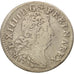 France, Louis XIV, 5 Sols aux insignes, 1704 BB, Strasbourg, Silver, KM:337.4