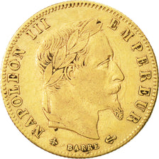 Coin, France, Napoleon III, Napoléon III, 5 Francs, 1864, Paris, EF(40-45)