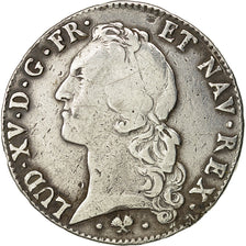 Coin, France, Louis XV, Écu au bandeau, Ecu, 1765, Bayonne, VF(20-25), Silver