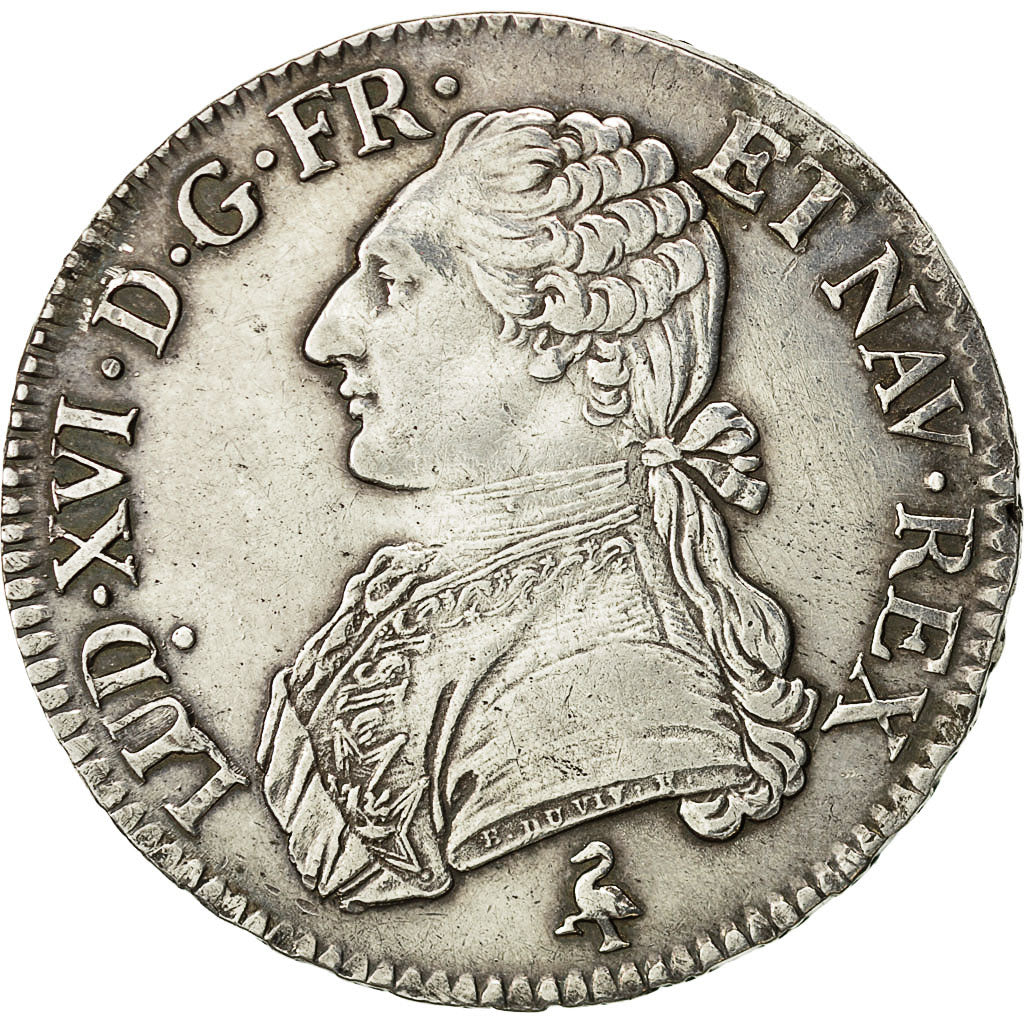 Coin, France, Louis XVI, Écu aux branches d'olivier, Ecu, 1788, Paris