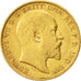 Coin, Great Britain, Edward VII, 1/2 Sovereign, 1902, EF(40-45), Gold, KM:804