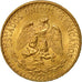 Coin, Mexico, 2 Pesos, 1945, Mexico City, Restrike, MS(60-62), Gold, KM:461