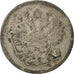 Coin, Russia, Nicholas II, 10 Kopeks, 1903, Saint-Petersburg, VF(20-25), Silver