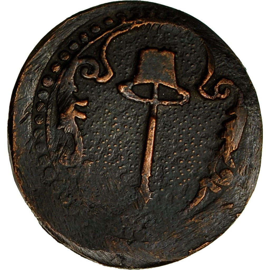 Coin, France, Pascal Paoli, Soldo, 1768, Corte, F(12-15), Billon, Gadoury:55