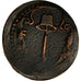 Coin, France, Pascal Paoli, Soldo, 1768, Corte, F(12-15), Billon, Gadoury:55