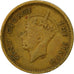 Moneta, Hong Kong, George VI, 5 Cents, 1949, BB, Nichel-ottone, KM:26