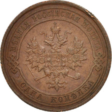 Russia, Nicholas II, Kopek, 1913, Saint-Petersburg, BB+, Rame, KM:9.2