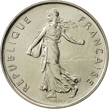 Coin, France, Semeuse, 5 Francs, 1980, Paris, MS(65-70), Nickel Clad