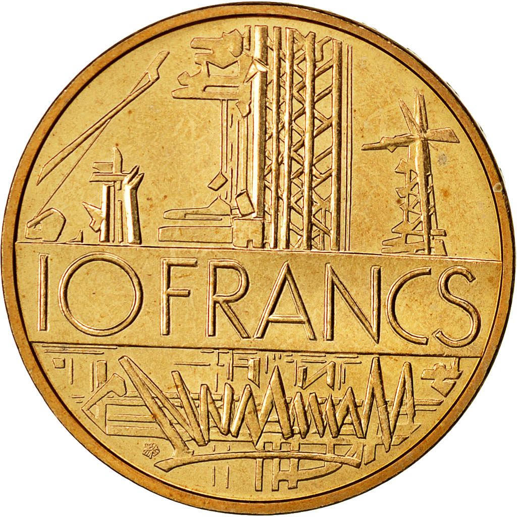 Monnaie, France, Mathieu, 10 Francs, 1980, FDC, Nickel-brass, KM:940