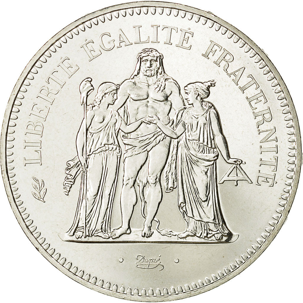 Monnaie, France, Hercule, 50 Francs, 1980, Paris, FDC, Argent, KM:941.1