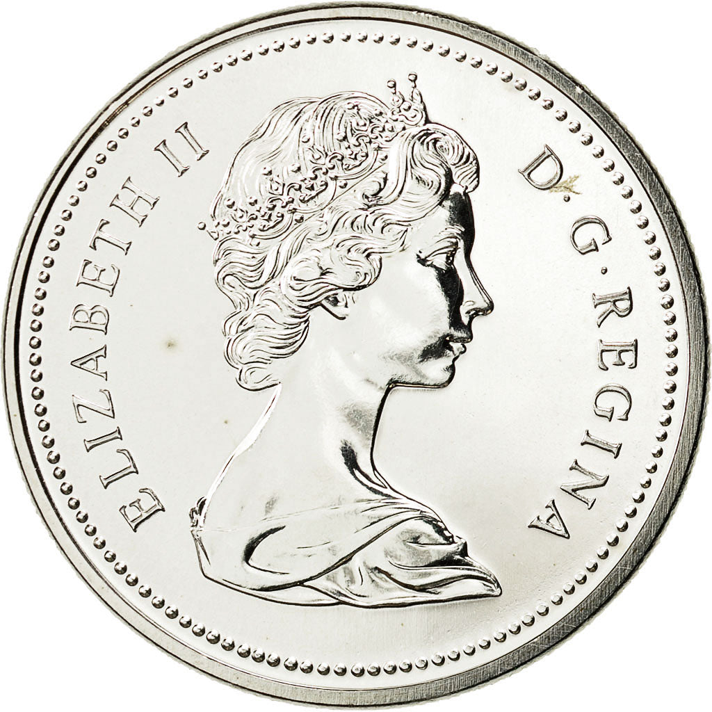 Coin, Canada, Elizabeth II, Dollar, 1975, Royal Canadian Mint, Ottawa