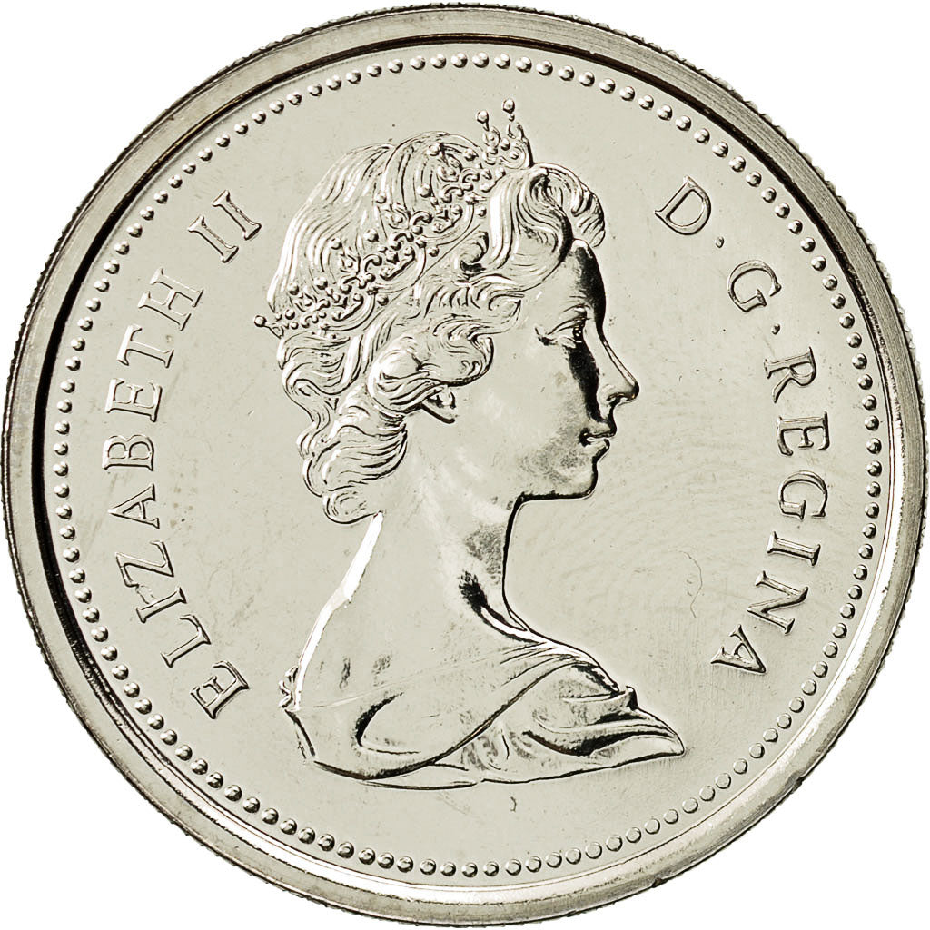 Coin, Canada, Elizabeth II, Dollar, 1975, Royal Canadian Mint, Ottawa