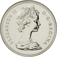 Coin, Canada, Elizabeth II, 50 Cents, 1975, Royal Canadian Mint, Ottawa