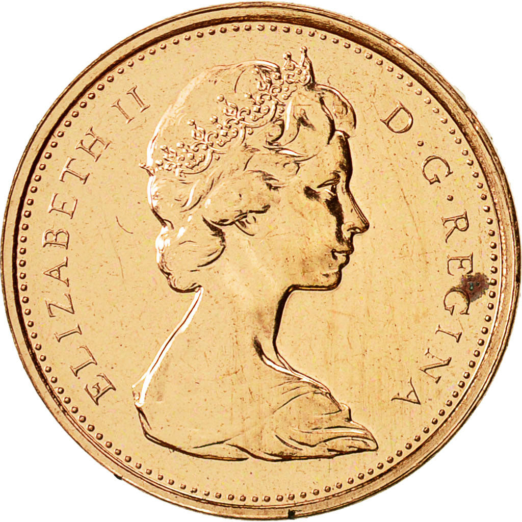 Coin, Canada, Elizabeth II, Cent, 1975, Royal Canadian Mint, Ottawa, MS(65-70)