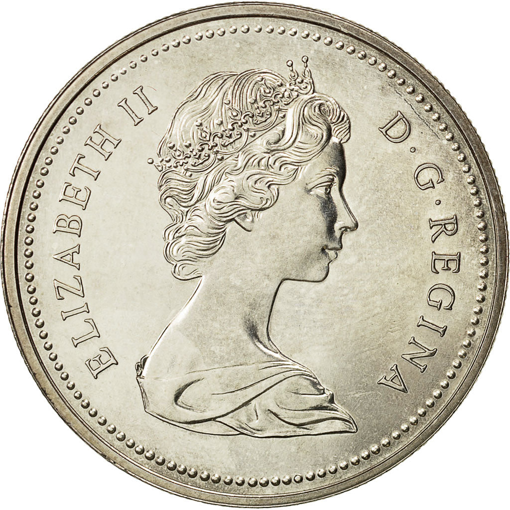 Coin, Canada, Elizabeth II, Dollar, 1972, Royal Canadian Mint, Ottawa, MS(63)