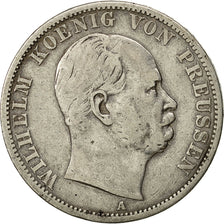 Coin, German States, PRUSSIA, Wilhelm I, Thaler, 1868, Berlin, VF(30-35)