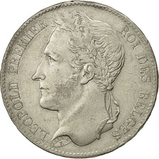 Coin, Belgium, Leopold I, 5 Francs, 5 Frank, 1849, EF(40-45), Silver, KM:3.2
