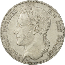 Coin, Belgium, Leopold I, 5 Francs, 5 Frank, 1848, EF(40-45), Silver, KM:3.2