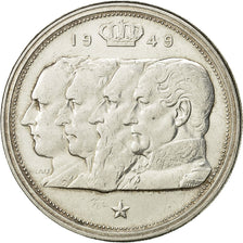 Coin, Belgium, 100 Francs, 100 Frank, 1949, EF(40-45), Silver, KM:139.1
