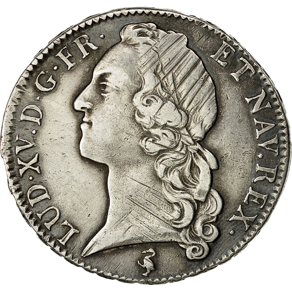 Monnaie, France, Louis XV, Écu au bandeau, Ecu, 1758, Paris, TB+, Argent