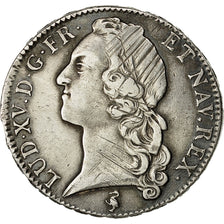 Monnaie, France, Louis XV, Écu au bandeau, Ecu, 1758, Paris, TB+, Argent