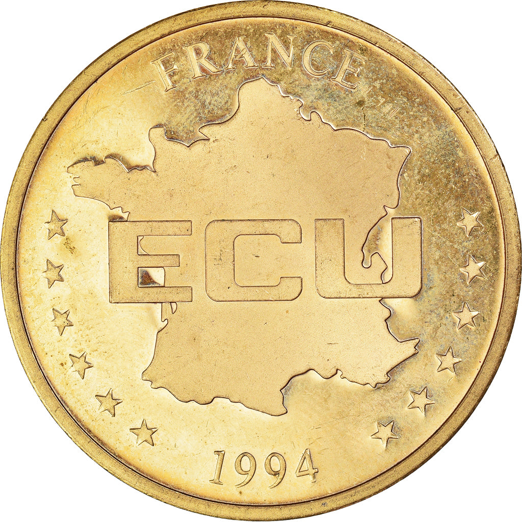 Francia, medaglia, Communauté Européenne, Ecu, 1994, SPL-