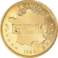 Francia, medaglia, Communauté Européenne, Ecu, 1994, SPL-