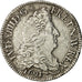 Monnaie, France, Louis XIV, 1/2 Écu aux 8 L, 1/2 Ecu, 1691, Paris, TTB, Argent