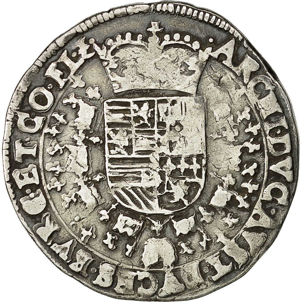 Coin, Belgium, Flanders, Albert & Isabella, Albert et Isabelle (1598-1621), 1/4