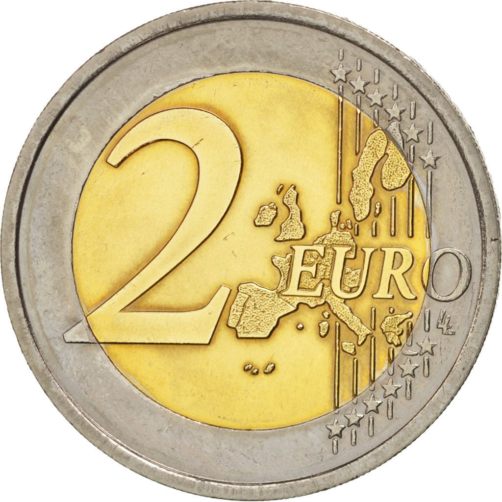Monaco, Rainier III, 2 Euro, 2001, KM:174