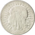 Moneda, Polonia, 10 Zlotych, 1932, Warsaw, MBC, Plata, KM:22