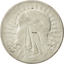 Coin, Poland, 10 Zlotych, 1933, Warsaw, EF(40-45), Silver, KM:22