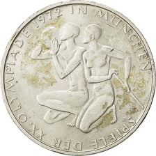 Coin, GERMANY - FEDERAL REPUBLIC, 10 Mark, 1972, Munich, AU(50-53), Silver