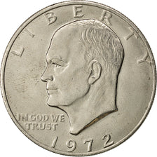 Coin, United States, Eisenhower Dollar, Dollar, 1972, U.S. Mint, Philadelphia