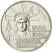 Munten, Frankrijk, 100 Francs, 1986, Piéfort, FR+, Zilver, KM:P972