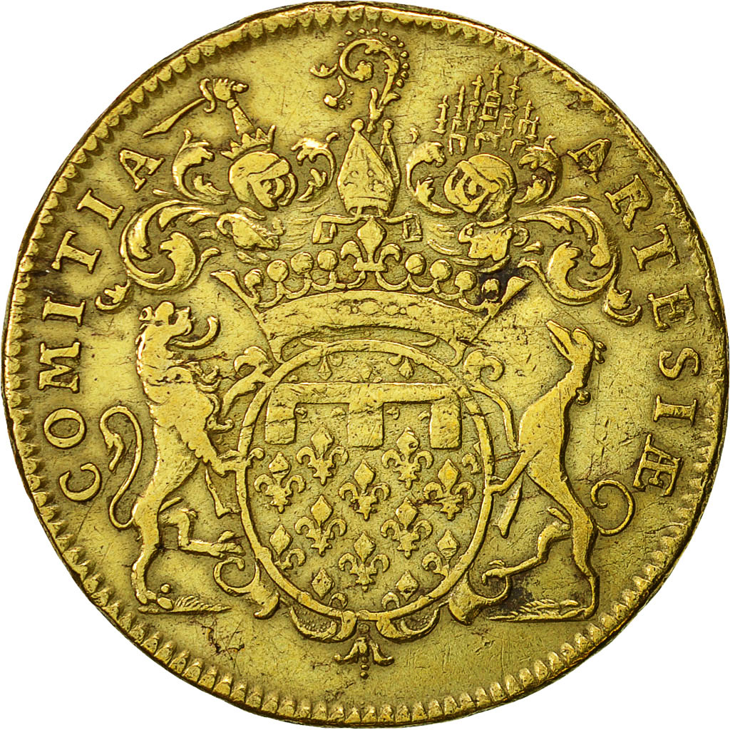 France, Token, Royal, États d'Artois, Louis XIV, History, 1705, EF(40-45)