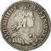 Coin, France, Louis XIV, 1/12 Écu à la mèche courte, 1/12 ECU, 10 Sols, 1644