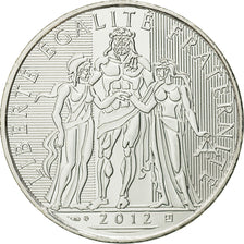 France, 10 Euro, 2012, MS(63), Silver, Gadoury:EU 516, KM:2073