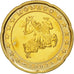 Monaco, 20 Euro Cent, 2002, SPL, Ottone, KM:171