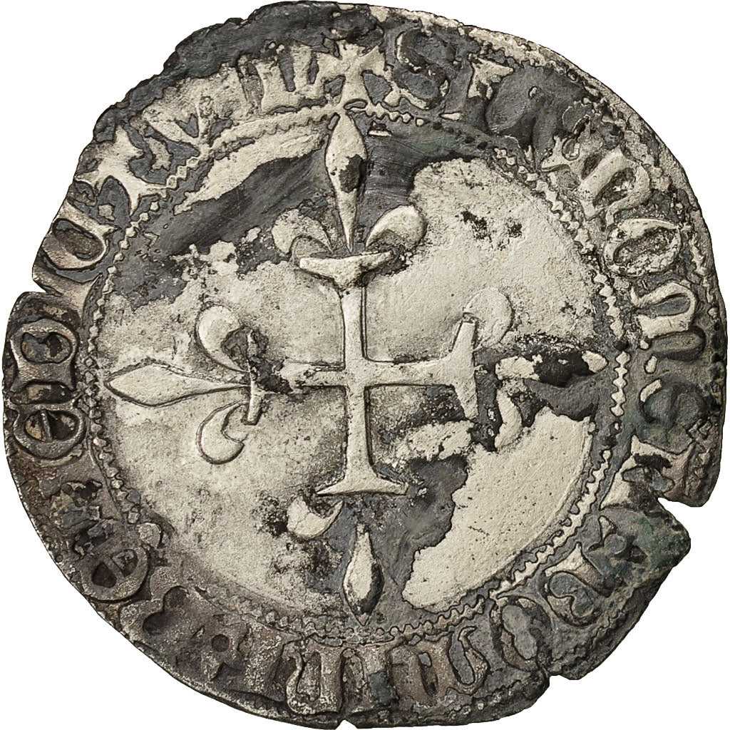 Monnaie, France, Louis XI, Gros de Roi, Tournai, TB+, Argent, Duplessy:548