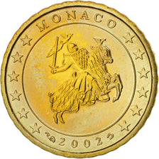 Monaco, 10 Euro Cent, 2002, KM:170