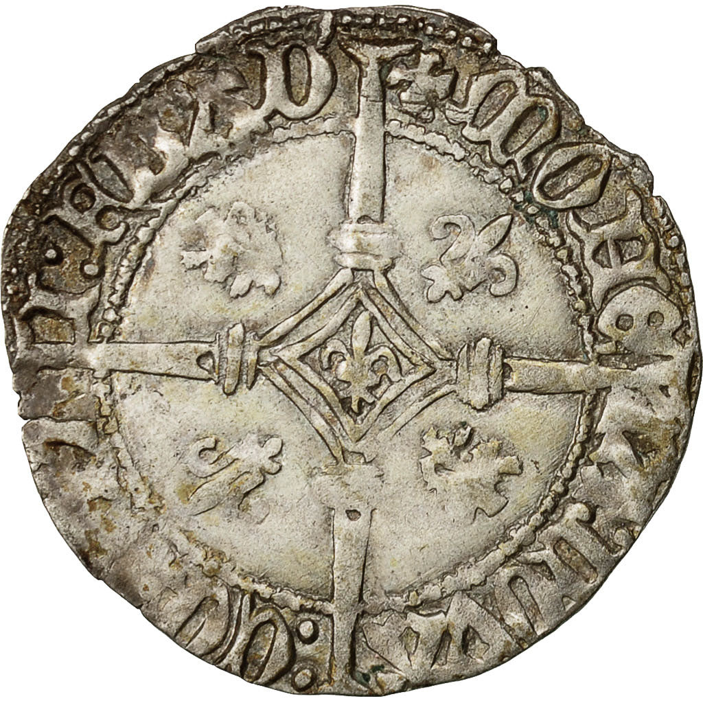 Coin, Belgium, Charles Le Téméraire, Gros, Bruges, VF(30-35), Billon