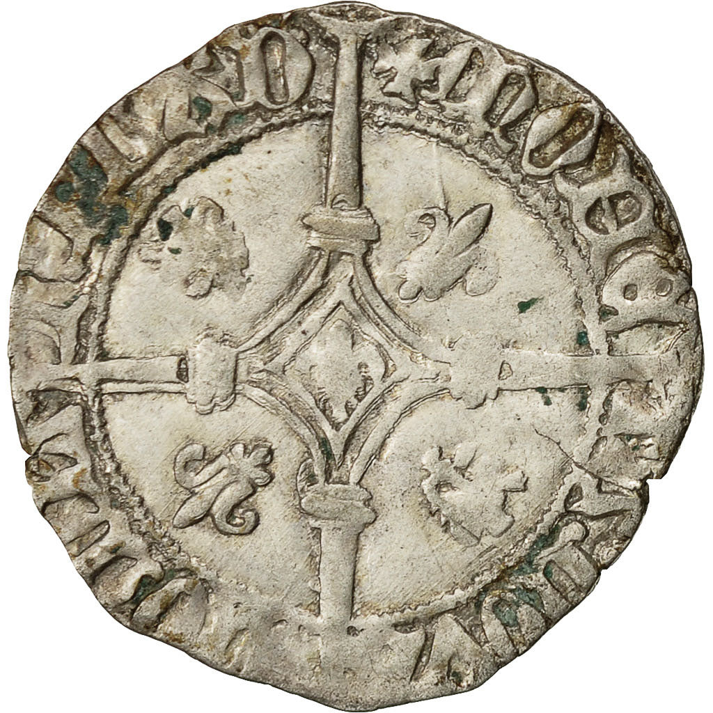 Coin, Belgium, Charles Le Téméraire, Gros, Bruges, VF(30-35), Billon